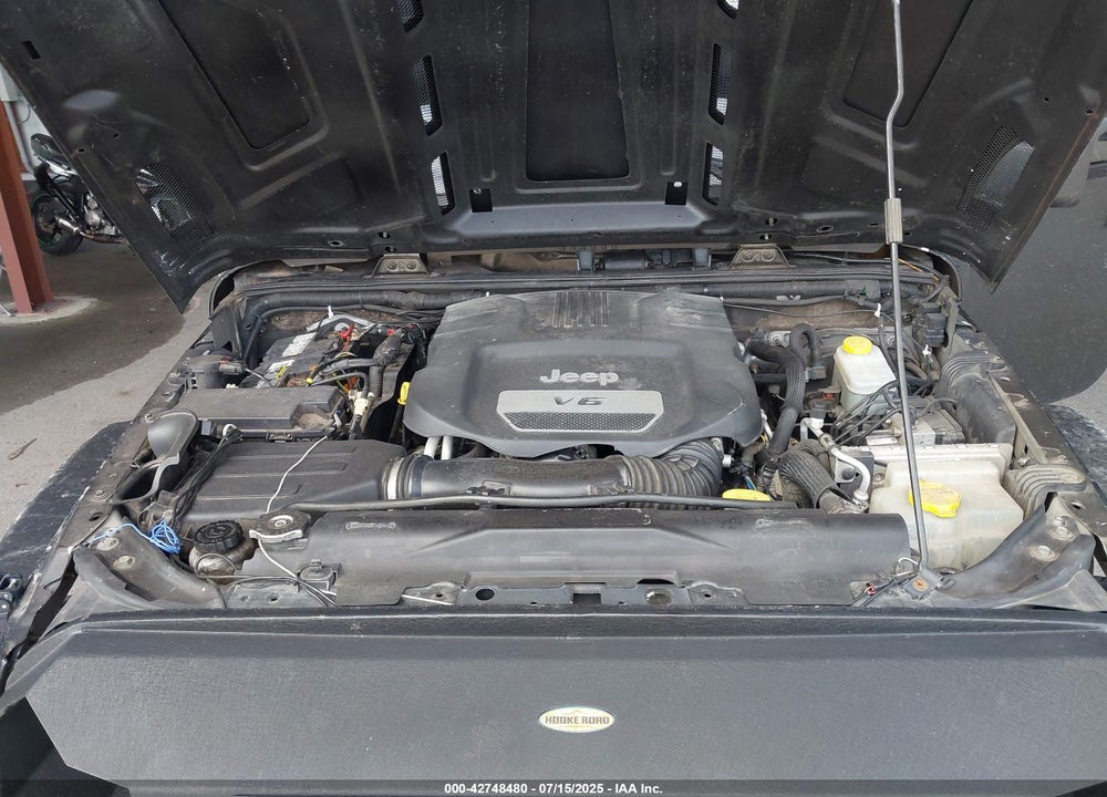 2012 JEEP WRANGLER UNLIMITED VIN: 1C4BJWDGXCL154296