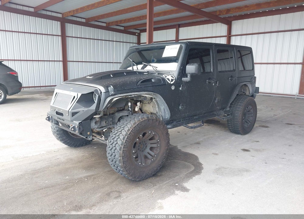 2012 JEEP WRANGLER UNLIMITED VIN: 1C4BJWDGXCL154296