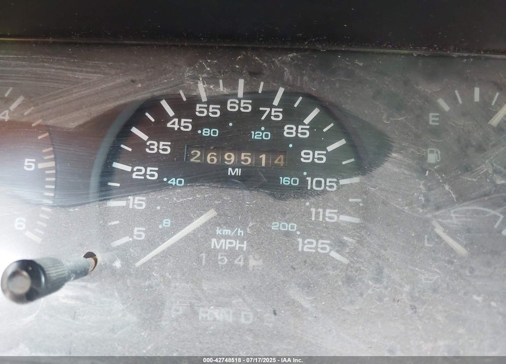 1993 DODGE DAKOTA VIN: 1B7GG23Y4PS212227