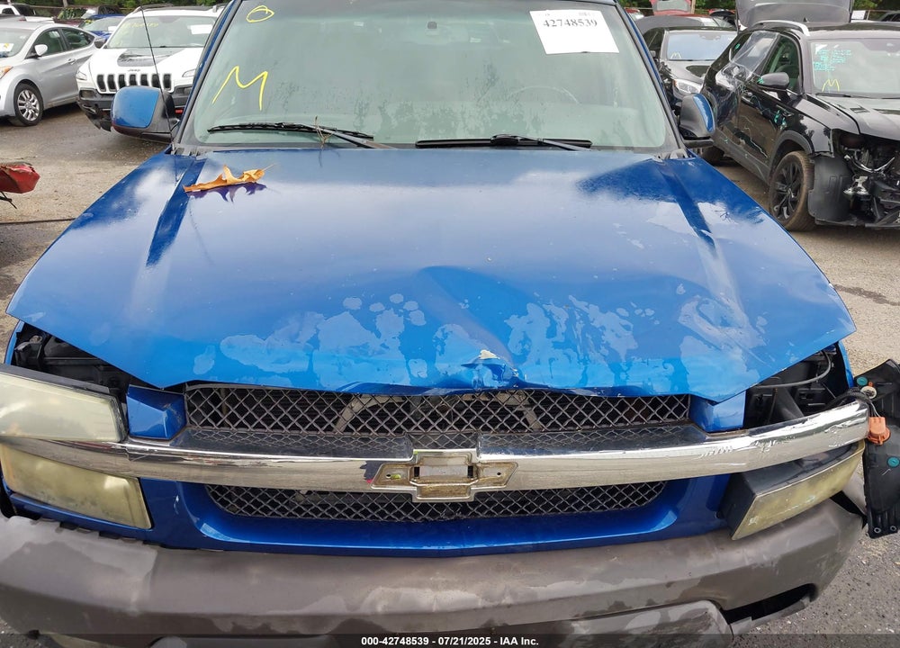 2003 CHEVROLET AVALANCHE 1500 VIN: 3GNEK13T33G149232