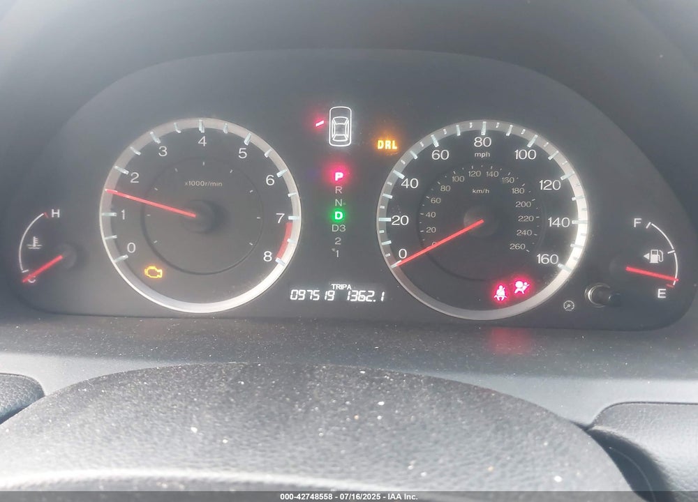 2012 HONDA ACCORD VIN: 1HGCP2F8XCA119658