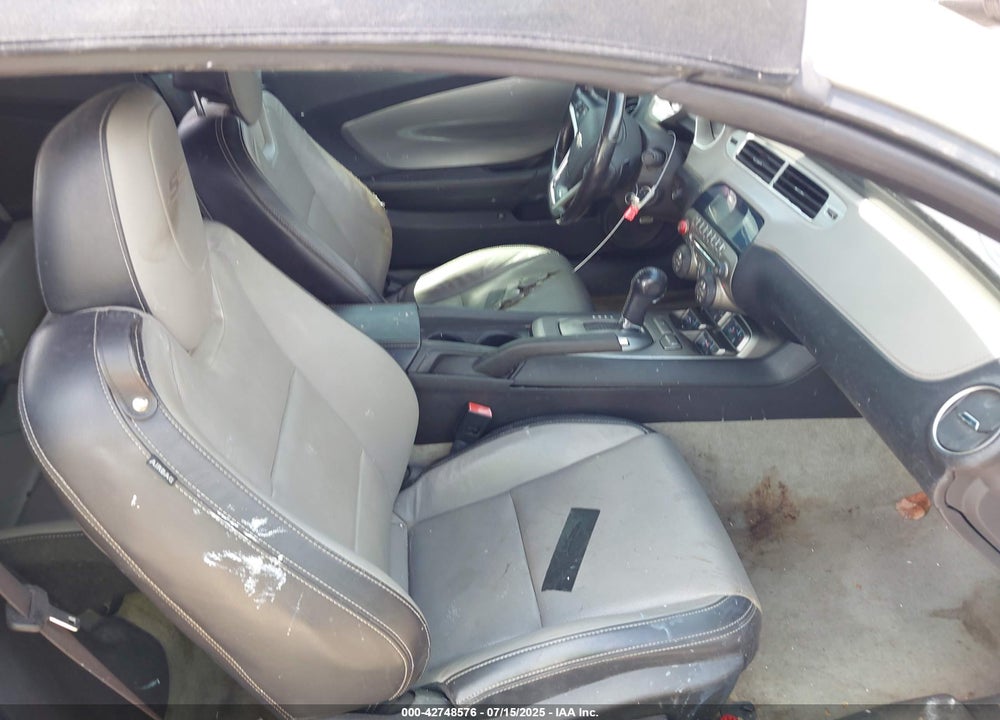 2012 CHEVROLET CAMARO VIN: 2G1FK3DJ7C9197177
