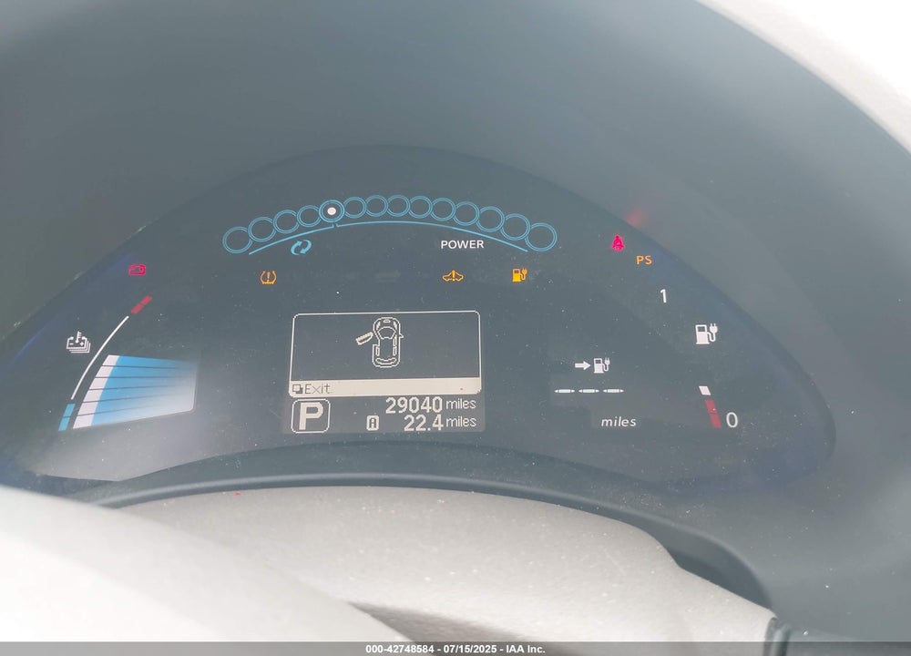 2012 NISSAN LEAF VIN: JN1AZ0CP9CT018022