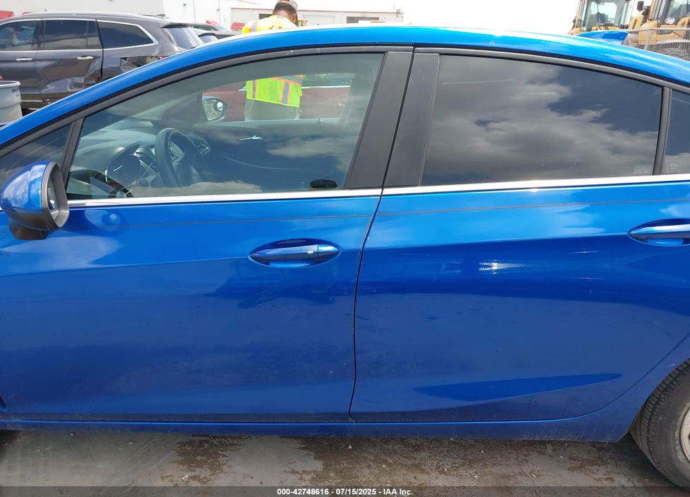 2016 CHEVROLET CRUZE LT AUTO VIN: 1G1BE5SM9G7269308