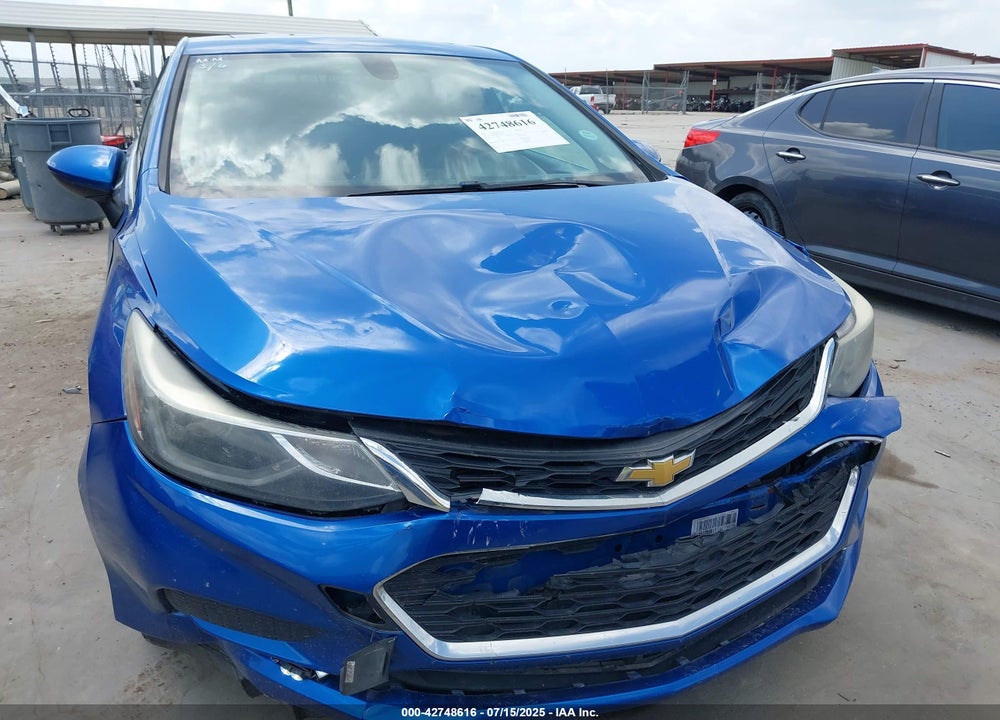 2016 CHEVROLET CRUZE LT AUTO VIN: 1G1BE5SM9G7269308
