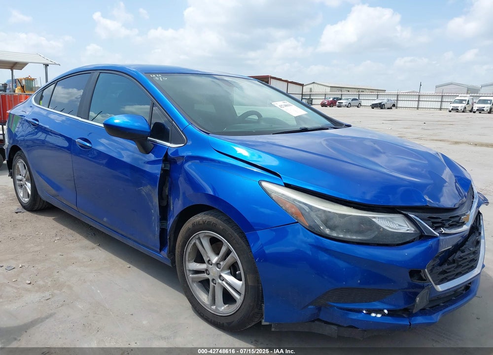 2016 CHEVROLET CRUZE LT AUTO VIN: 1G1BE5SM9G7269308