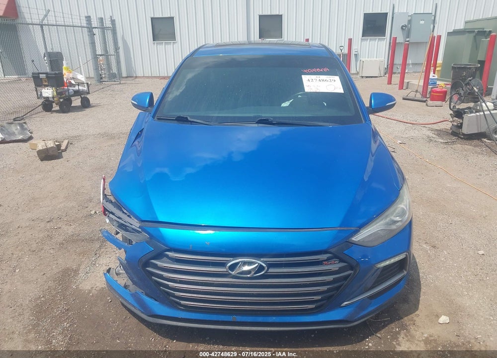 2018 HYUNDAI ELANTRA VIN: KMHD04LB2JU540915