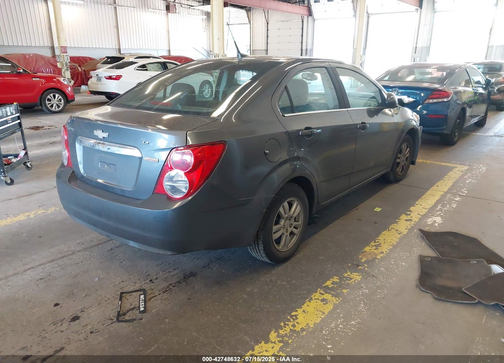 2012 CHEVROLET SONIC 2LT VIN: 1G1JC5SB3C4168812