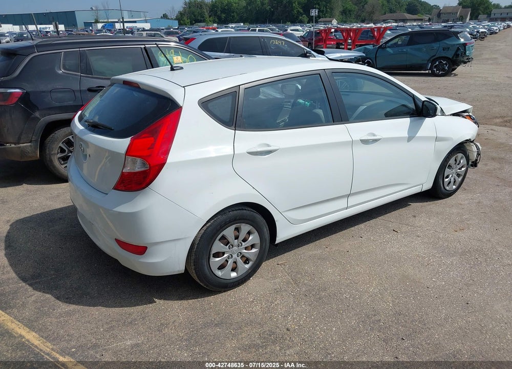 2016 HYUNDAI ACCENT VIN: KMHCT5AE8GU246997
