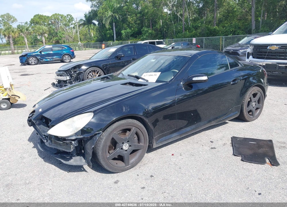 2008 MERCEDES-BENZ SLK 350 VIN: WDBWK56F38F186671
