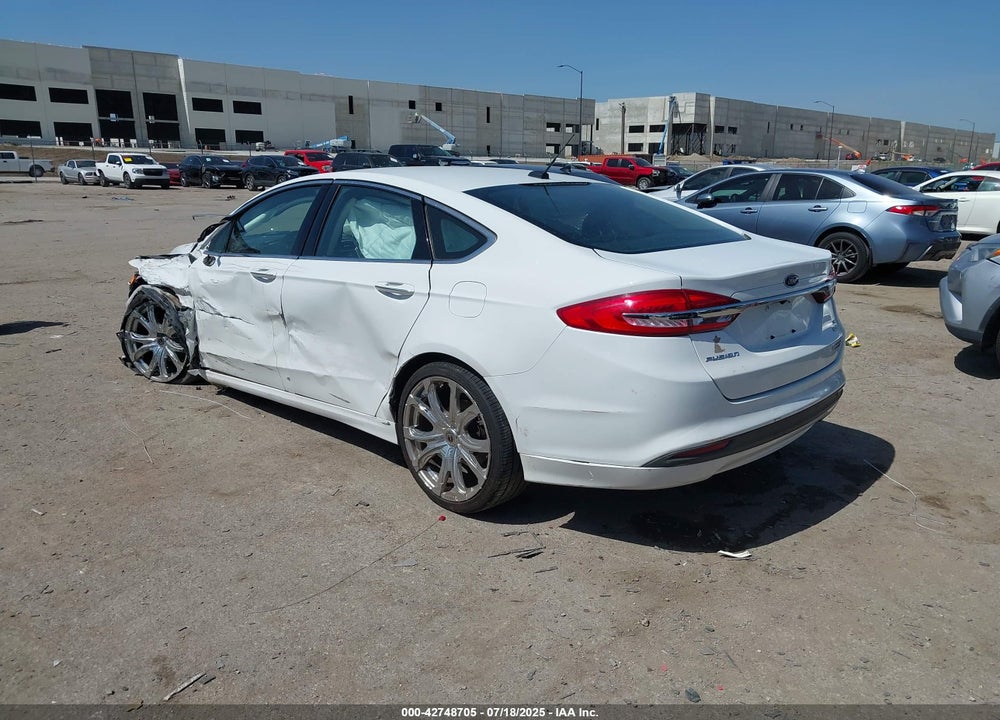 2017 FORD FUSION VIN: 3FA6P0HD9HR296778