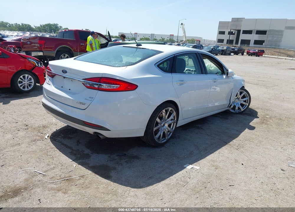 2017 FORD FUSION VIN: 3FA6P0HD9HR296778