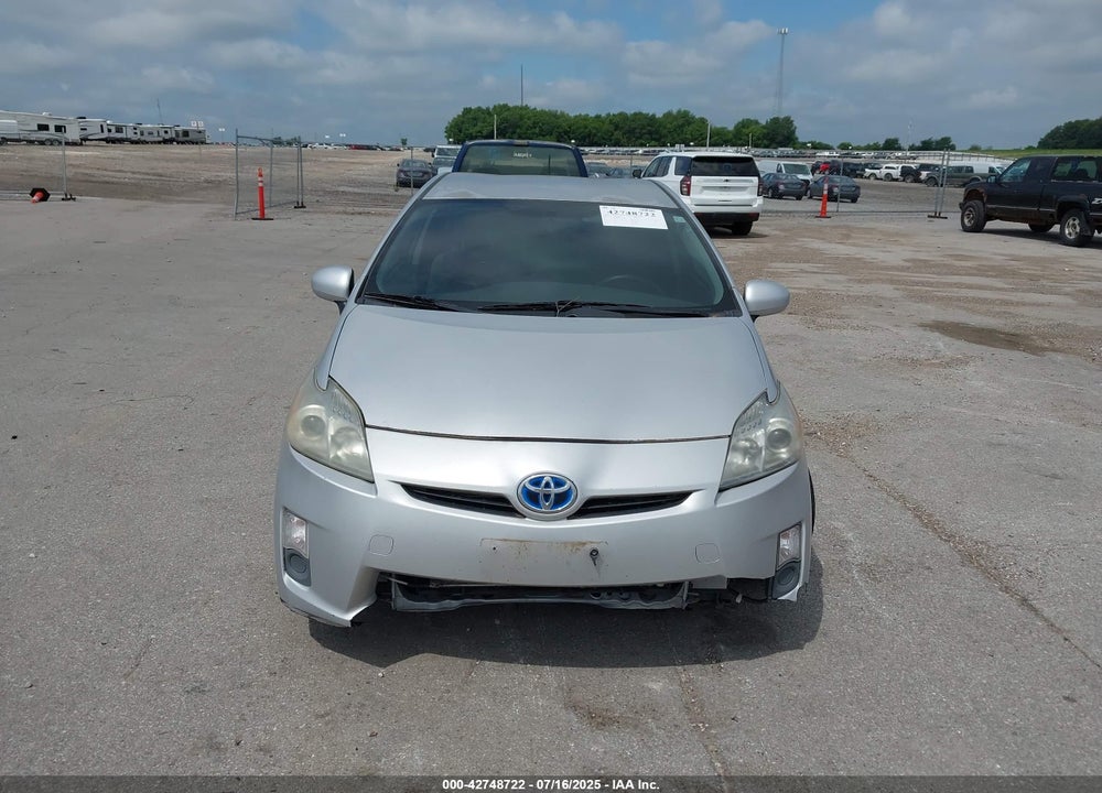 2011 TOYOTA PRIUS THREE VIN: JTDKN3DU5B0262236