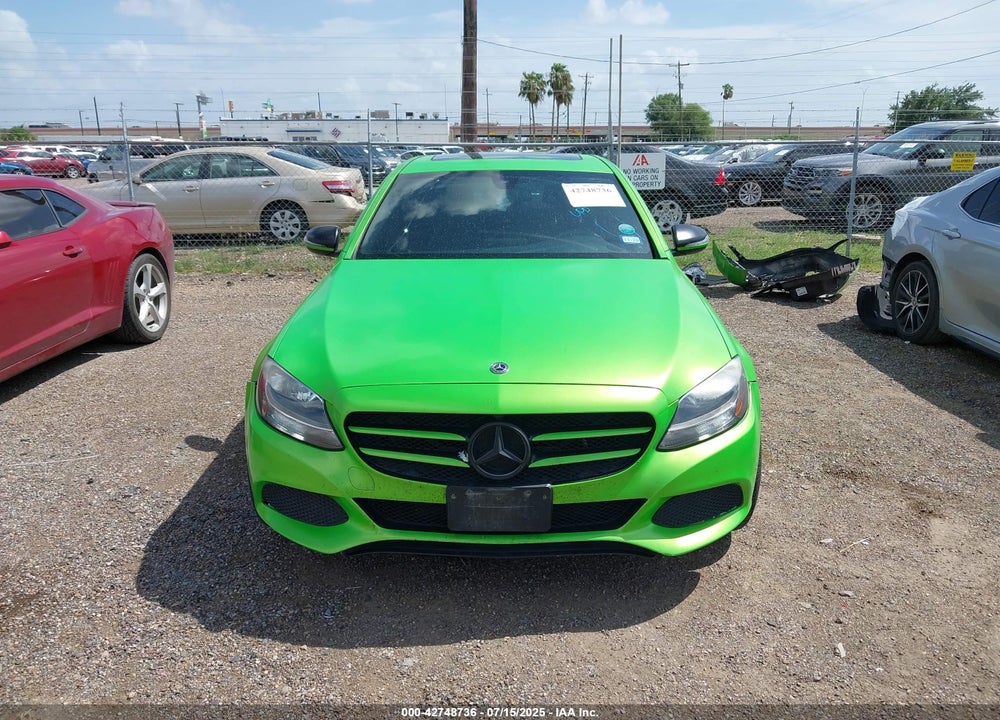 2018 MERCEDES-BENZ C CLASS VIN: 55SWF4KB9JU270571