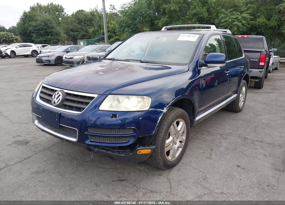 2004 VOLKSWAGEN TOUAREG V8 VIN: WVGCM77L64D057212