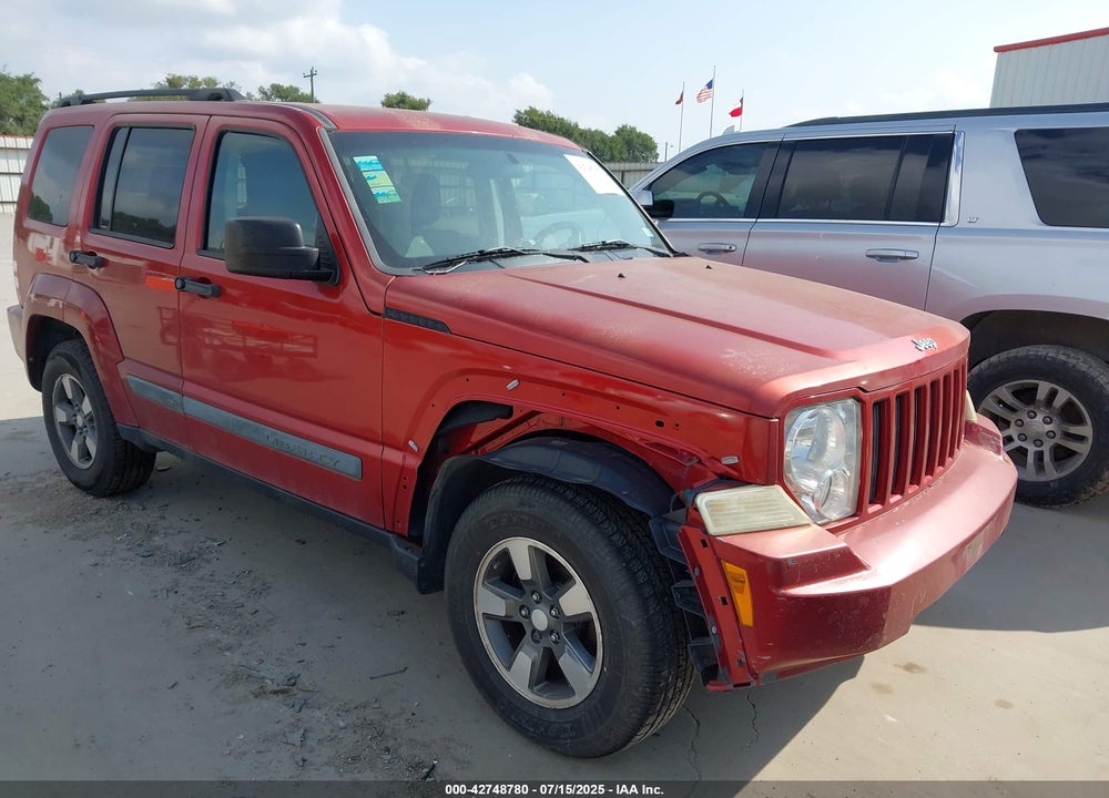 2008 JEEP LIBERTY SPORT VIN: 1J8GN28K28W285741