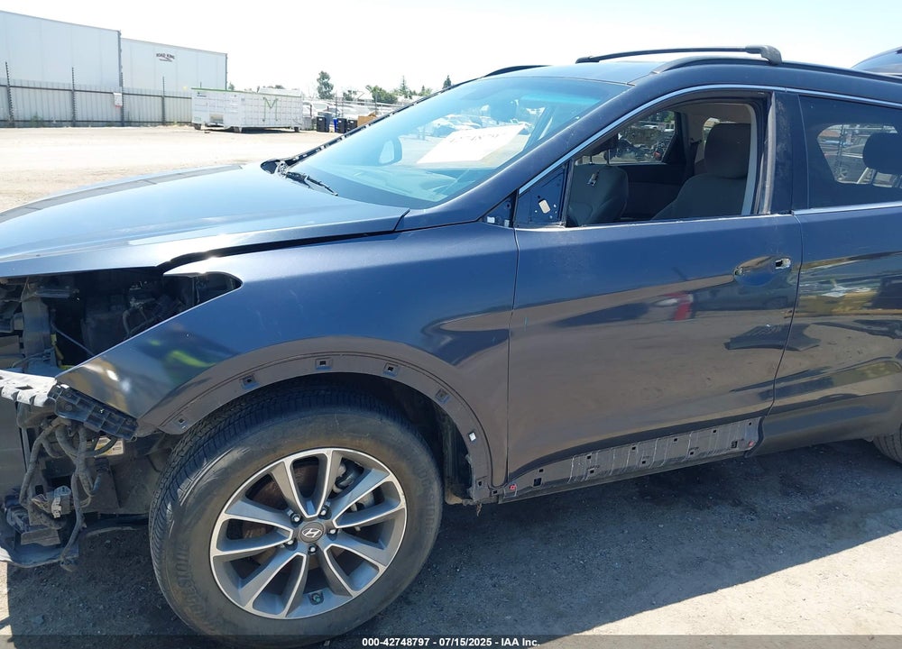 2017 HYUNDAI SANTA FE SE VIN: KM8SM4HF0HU230134