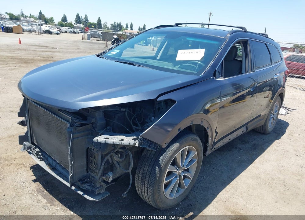 2017 HYUNDAI SANTA FE SE VIN: KM8SM4HF0HU230134