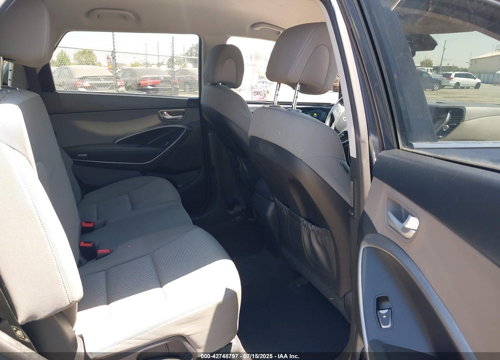 2017 HYUNDAI SANTA FE SE VIN: KM8SM4HF0HU230134