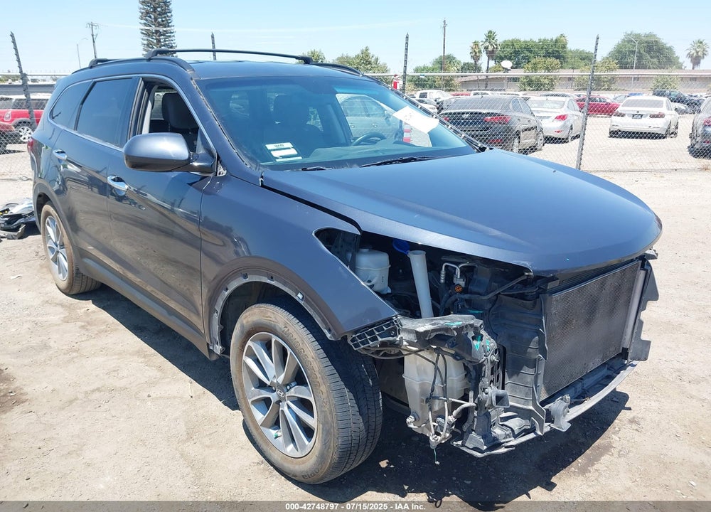 2017 HYUNDAI SANTA FE SE VIN: KM8SM4HF0HU230134