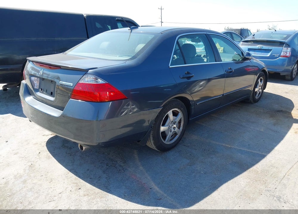 2007 HONDA ACCORD HYBRID VIN: JHMCN36417C002907