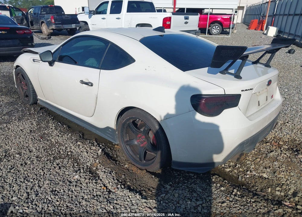 2018 SUBARU BRZ TS VIN: JF1ZCAD11J9600133