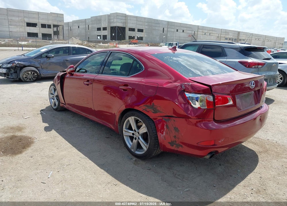 2011 LEXUS IS 250 VIN: JTHBF5C23B5150514