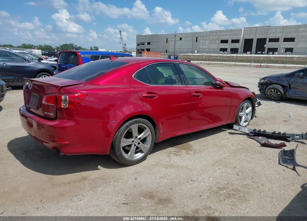 2011 LEXUS IS 250 VIN: JTHBF5C23B5150514