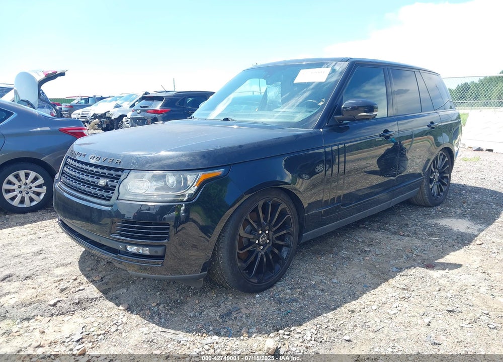 2014 LAND ROVER RANGE ROVER VIN: SALGS2VF0EA133319