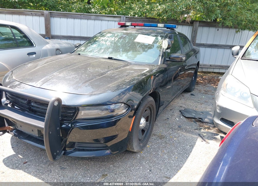 2016 DODGE CHARGER VIN: 2C3CDXAT9GH258515
