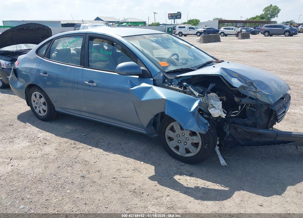 2007 HYUNDAI ELANTRA VIN: KMHDU46DX7U046442