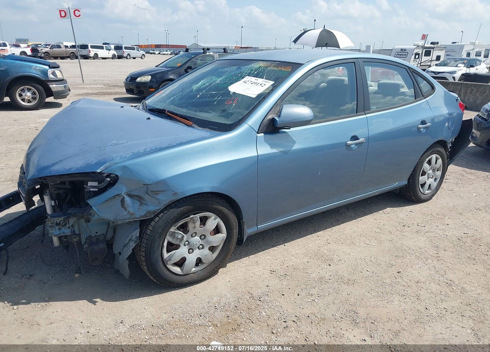 2007 HYUNDAI ELANTRA VIN: KMHDU46DX7U046442