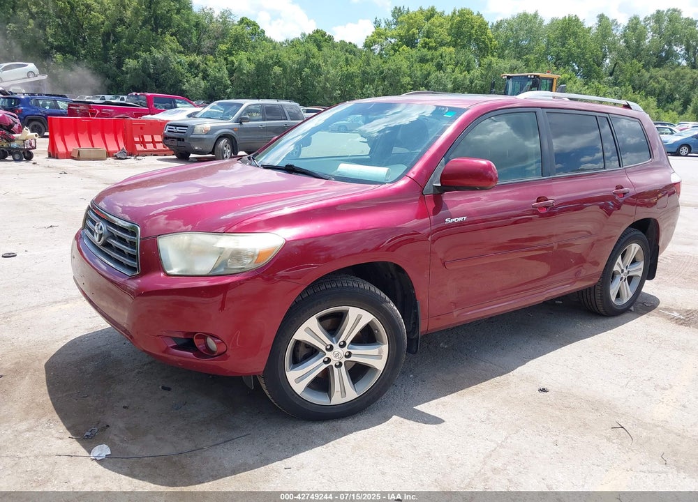 2008 TOYOTA HIGHLANDER VIN: JTEES43A582055146