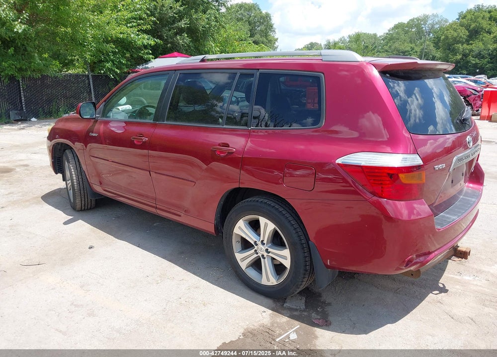 2008 TOYOTA HIGHLANDER VIN: JTEES43A582055146