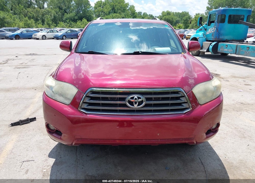 2008 TOYOTA HIGHLANDER VIN: JTEES43A582055146