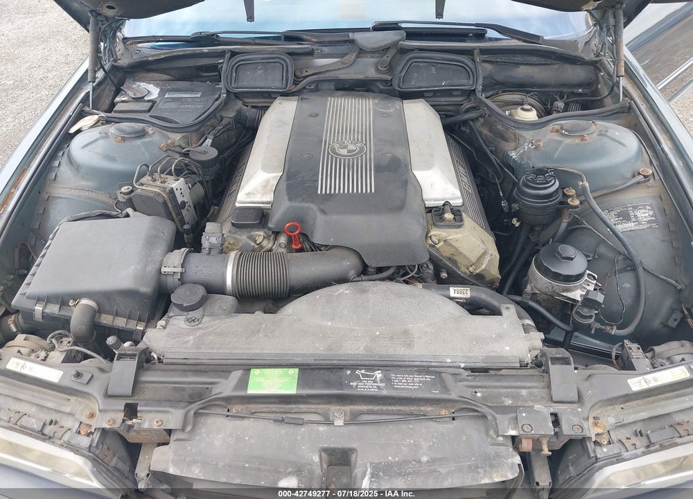 2001 BMW 740IA VIN: WBAGG834X1DN87354