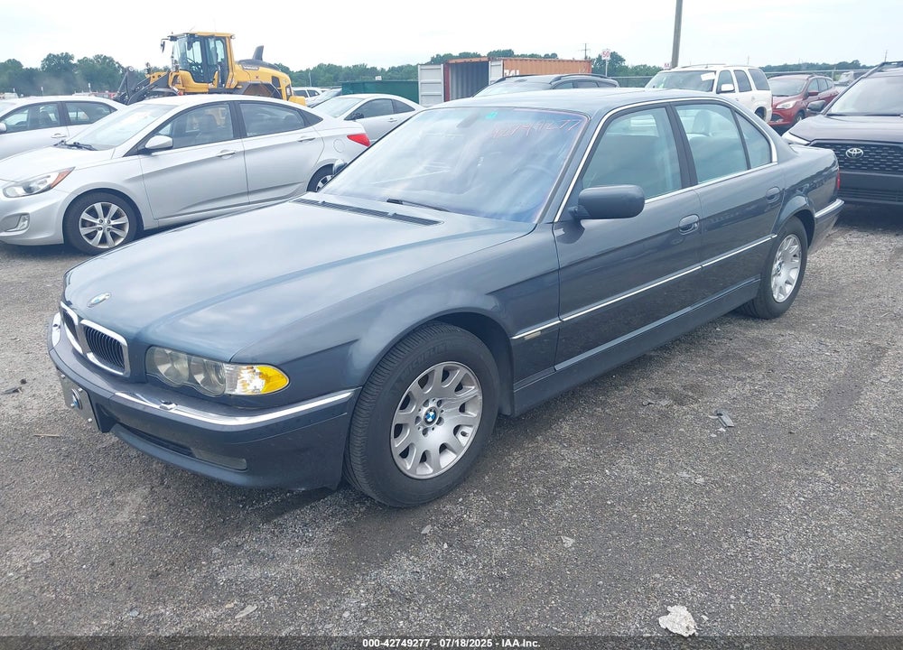2001 BMW 740IA VIN: WBAGG834X1DN87354