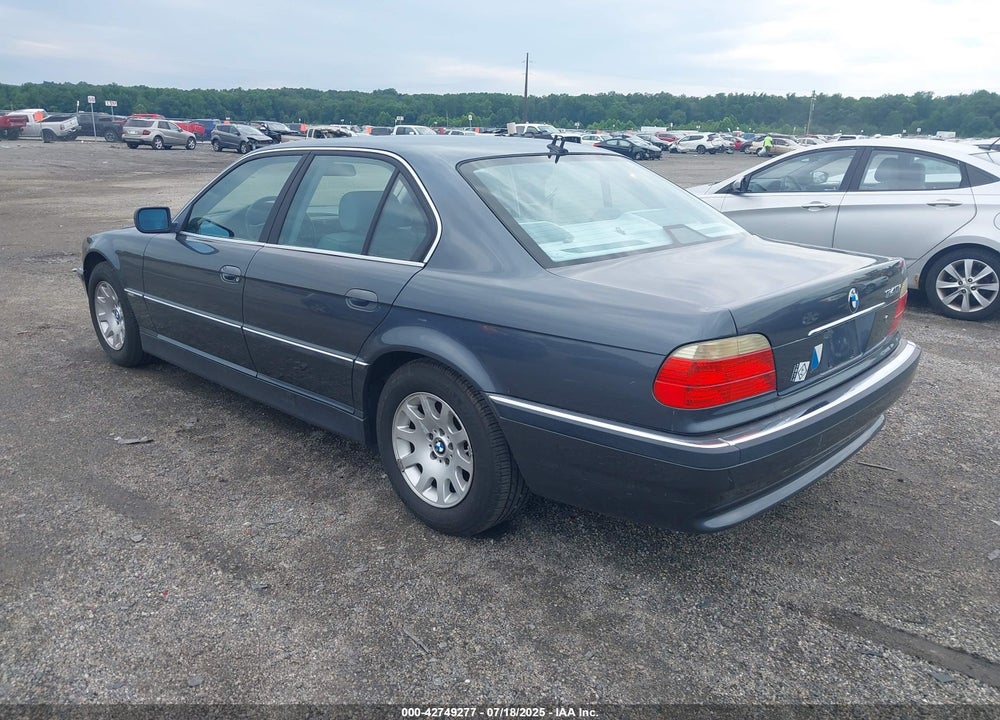 2001 BMW 740IA VIN: WBAGG834X1DN87354