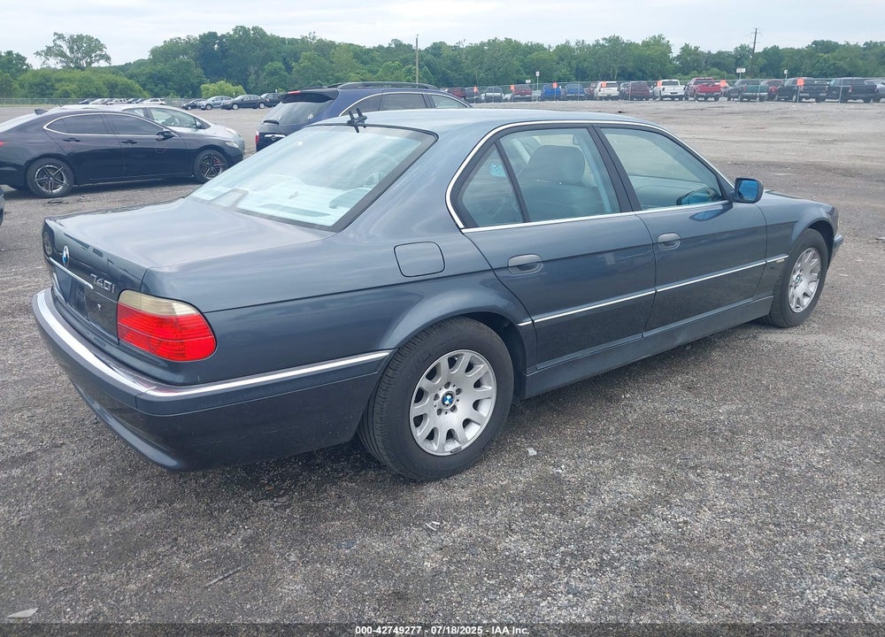 2001 BMW 740IA VIN: WBAGG834X1DN87354