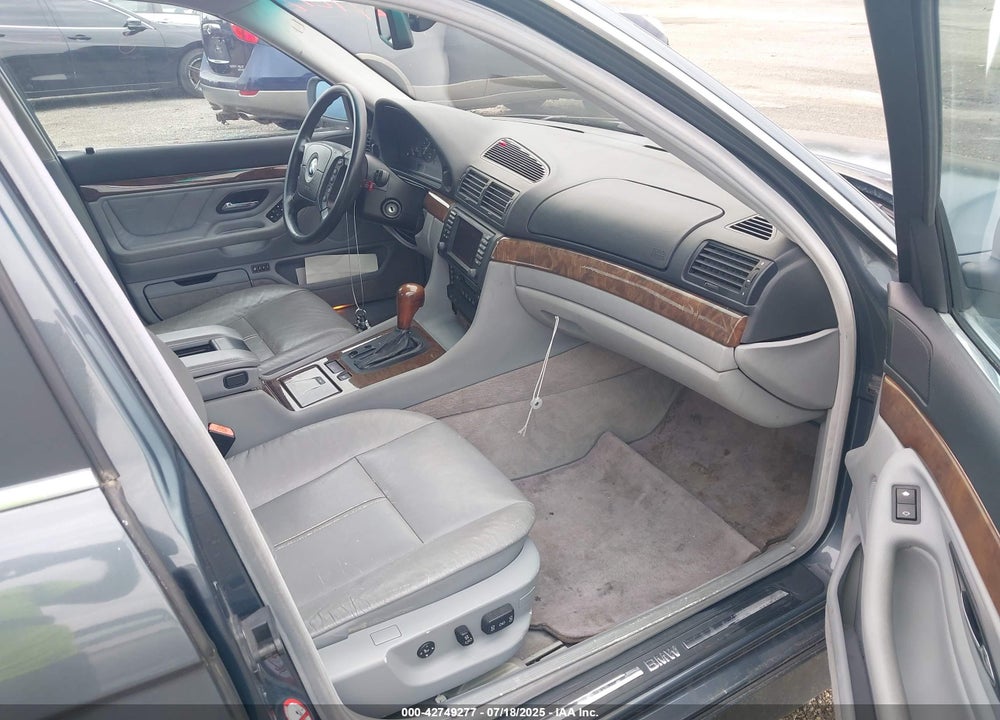 2001 BMW 740IA VIN: WBAGG834X1DN87354