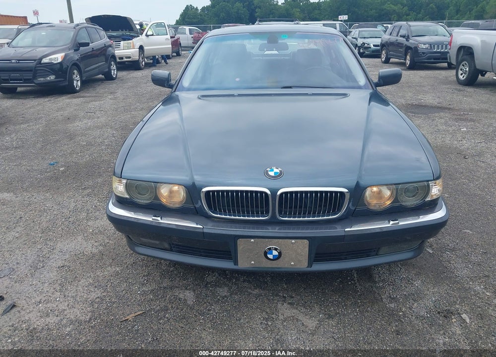 2001 BMW 740IA VIN: WBAGG834X1DN87354