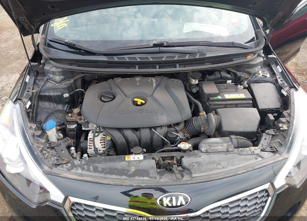 2016 KIA FORTE VIN: KNAFK4A6XG5568393