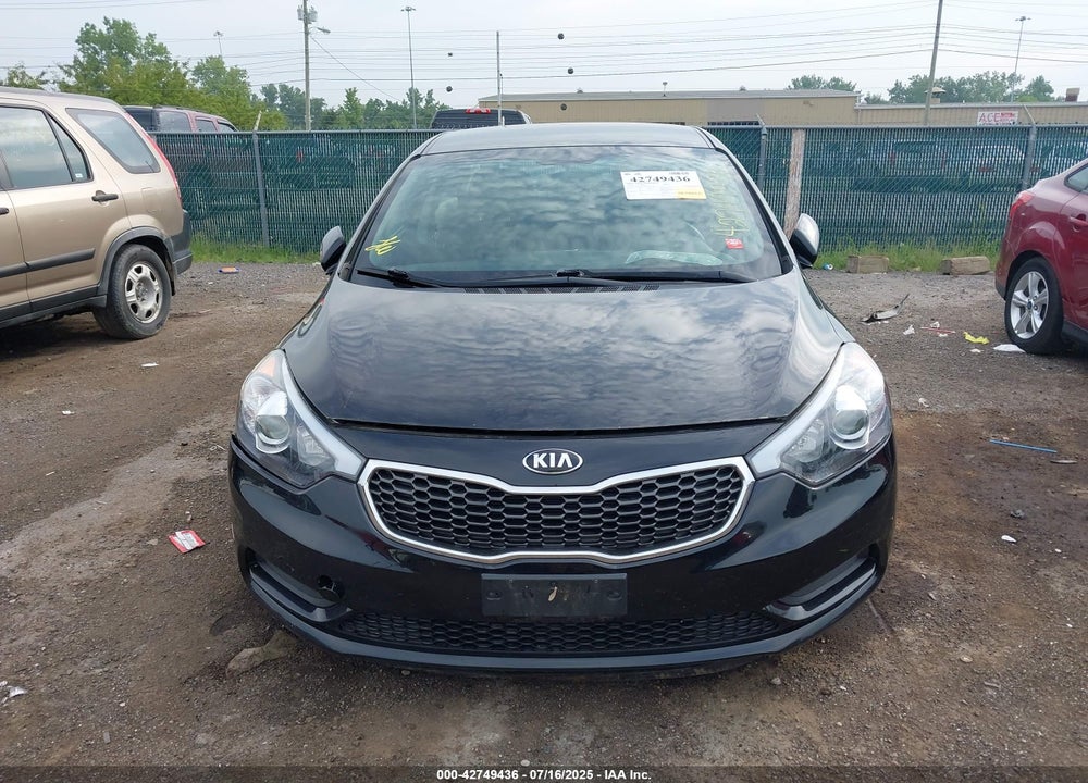 2016 KIA FORTE VIN: KNAFK4A6XG5568393