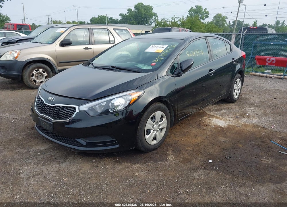 2016 KIA FORTE VIN: KNAFK4A6XG5568393