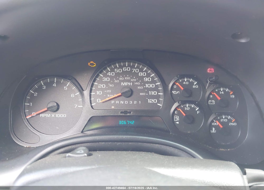 2008 CHEVROLET TRAILBLAZER VIN: 1GNDS13S682121413