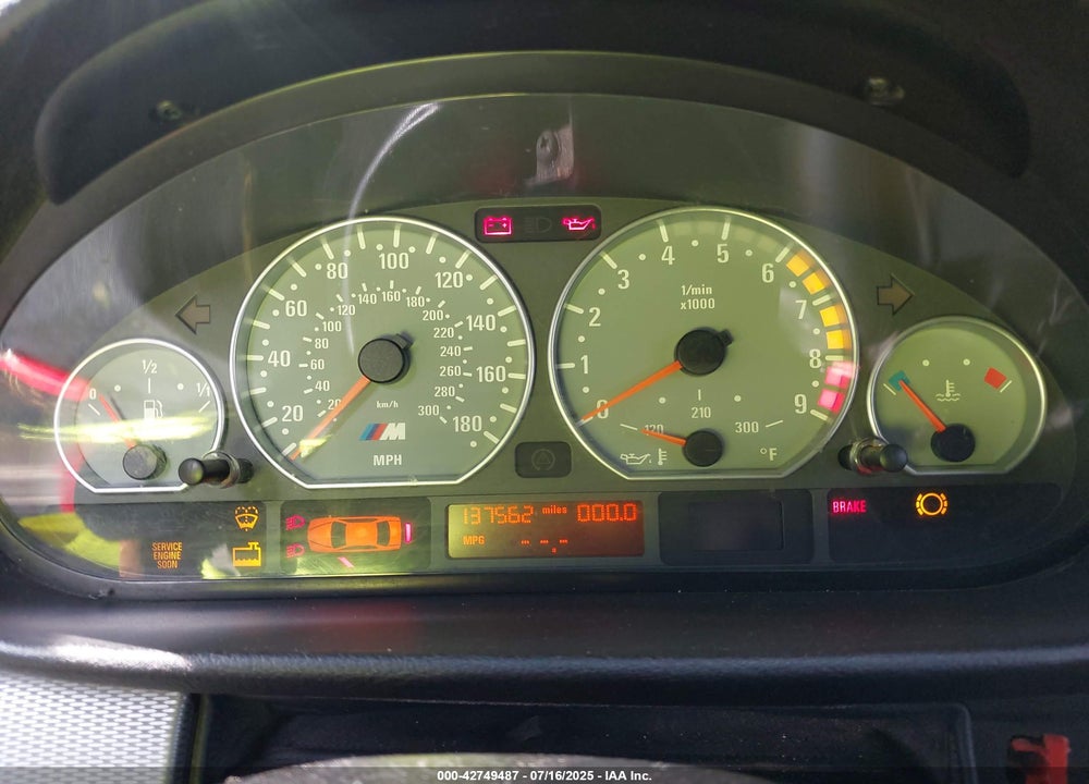 2006 BMW M3 VIN: WBSBL93416PN65398