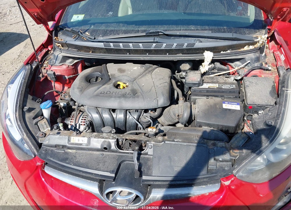 2014 HYUNDAI ELANTRA VIN: KMHDH4AE0EU033393