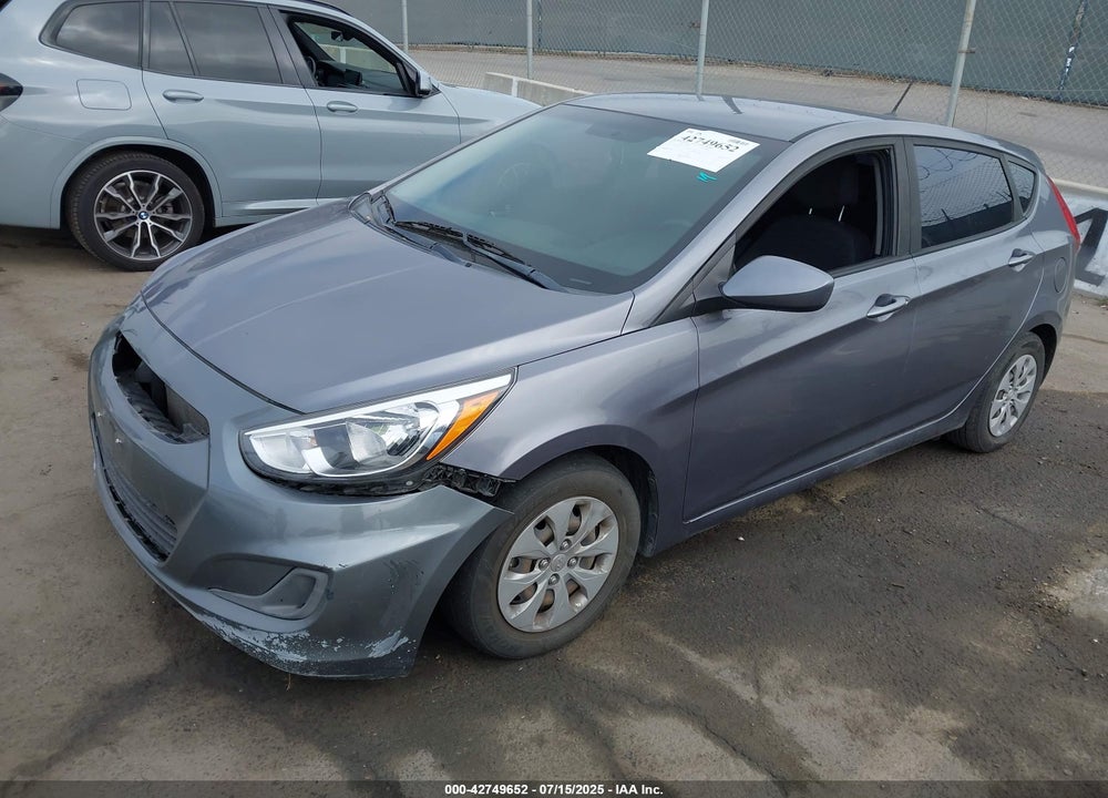 2017 HYUNDAI ACCENT SE VIN: KMHCT5AE6HU342533