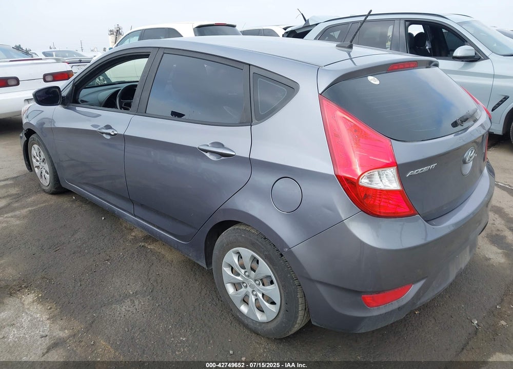 2017 HYUNDAI ACCENT SE VIN: KMHCT5AE6HU342533