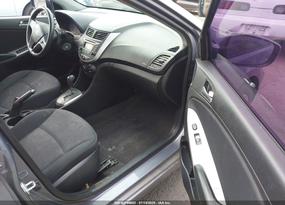 2017 HYUNDAI ACCENT SE VIN: KMHCT5AE6HU342533
